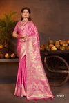 Shreemati 1 By Saroj 1001 To 1006 Soft Satin Wedding Sarees Wholesale Suppliers In Mumbai